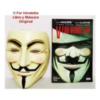 1 Libro Cómic Y 1 Máscara V For Vendetta En Español Original, usado segunda mano   México 