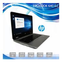 Laptop Hp Probook 640 G2, 14 , Core I5, 16gb, 1tb, W10 Cg segunda mano   México 