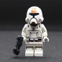 Minifigura Lego Star Wars - Republic Trooper E 75001 + Stick, usado segunda mano   México 