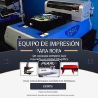 Equipo: Impresora Directa De Textiles Omniprint Freejet330tx segunda mano   México 