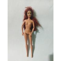 Barbie Ariel Pelirroja Cabello Largo Articulada, usado segunda mano   México 