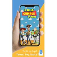 Video Invitación Digital Cumple De Toy Story Con Foto, usado segunda mano   México 