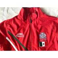 Chamarra Comité Olímpico Mexicano Utilería Londres 2012 Oro segunda mano   México 