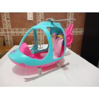 Lote Barbie Helicoptero Y Food Truck Camion Comida Barbie , usado segunda mano   México 