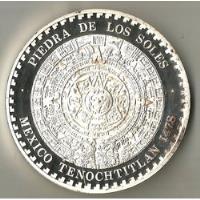 Moneda De 5 Onza Piedra De Los Soles segunda mano   México 