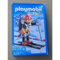Playmobil 9287 Atleta Femenina Esquiadora Figura segunda mano   México 