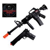 Usado, Kit Ops Colt M4-1911 Pistola Y Rifle M4 6mm Airsoft R15 R-15 segunda mano   México 