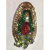 Aplicacion Lentejuela Parche Virgen Guadalupe Bordado Saldo, usado segunda mano   México 