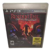 Resident Evil Operation Raccoon City Ps3 Playstation 3 segunda mano   México 
