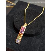 Collar Hstern Rainbow Oro 18k Original, usado segunda mano   México 