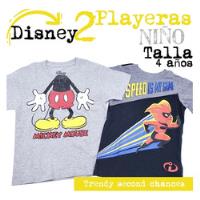 2 Playeras Disney Niño Mickey + Increibles. La Segunda Bazar, usado segunda mano   México 