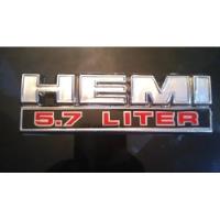 Usado, Emblema Hemi 5.7 Liter Dodge Ram Durango Nitro 2005-2013 segunda mano   México 