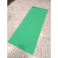 Usado, Tapete Grande Verde Yoga Pilates Relajación Estirar 1.73x71 segunda mano   México 