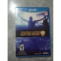 Guitar Hero Live Wiiu El Puro Juego - Ulident segunda mano   México 