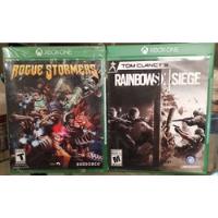 2 Videojuegos De Xbox One:rainbow Six Siege Y Rogue Stormers segunda mano   México 