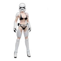 Star Wars 1/6 Female Stormtrooper Set Solo Casco Y Swimsuit segunda mano   México 