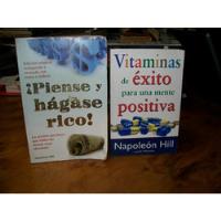 Pack Piense Y Hagase Rico-vitaminas D Exito-napoleon Hill segunda mano   México 