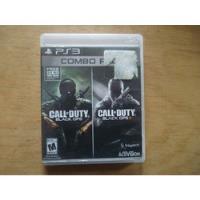 Call Of Duty Black Ops I & Ii Combo Pack Ps3  , usado segunda mano   México 