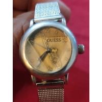 Reloj Guess Vintage Mujer, Mod. 0588 (saxofón), Plateado. segunda mano   México 