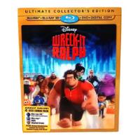 Wreck It Ralph Ultimate Collector's Edition 3d Blu Ray Dvd, usado segunda mano   México 