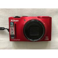 Cámara Fotográfica Nikon Coolpix S8100 Roja segunda mano   México 