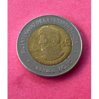 Moneda 5 Pesos. Bicentenario Independencia. Agustín Iturbide, usado segunda mano   México 