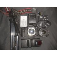  Canon Eos 5d Mark Ii Dslr Kit Profesional Con Todo , usado segunda mano   México 