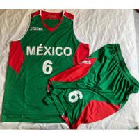 Uniforme Juan Toscano Selección Mexicana Fiba Repechaje 2020 segunda mano   México 
