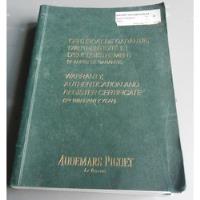 Original Manual Libro Ap Audemars Piguet 2014, usado segunda mano   México 