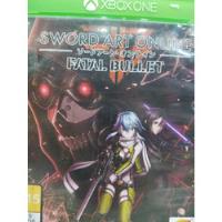 Swoard Art Online Fatal Bullet Xbox One Físico Original  segunda mano   México 