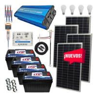 Usado, Kit Solar 2200 Watts Completo Listo Para Usar. segunda mano   México 