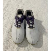 Zapatos De Golf De Dama Foot Joy Blanco Con Morado 8.5, usado segunda mano   México 