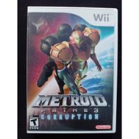 Metroid Prime 3 Corruption Completo Nintendo Wii  segunda mano   México 