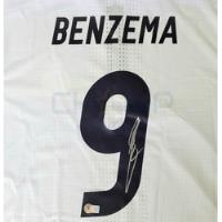 Jersey Firmado Karim Benzema Real Madrid 2016-17 Autografo segunda mano   México 