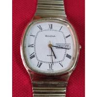 Reloj Hombre Bulova Quartz Swiss 7081 Doble Fechad (vintage) segunda mano   México 