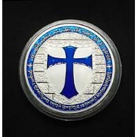 Medalla Plateada Caballeros Templarios , usado segunda mano   México 