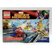 Lego Marvel Captain America's Avenging Cycle # 6865 Avengers segunda mano   México 