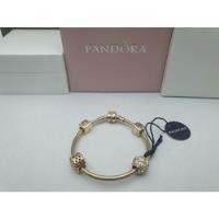 Pulsera Pandora Original 4 Charms Oro .585 No Tous Tiffany, usado segunda mano   México 