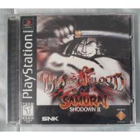 Samurai Shodown 3 Blades Of Blood Playstation Psx Sony Snk, usado segunda mano   México 