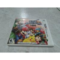 Super Smash Bros Nintendo 3ds Solo Caja Y Manual segunda mano   México 