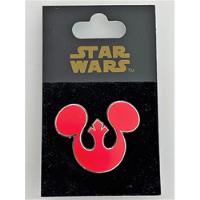 Usado, Disney Pin Broche Star Wars Mickey Rebel Seal 59747 Ajff segunda mano   México 