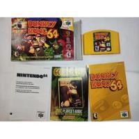 Donkey Kong 64  Caja Instructivo De Nintendo 64 N64 segunda mano   México 