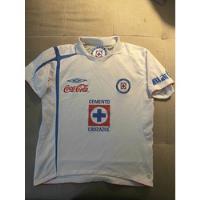 Jersey Umbro Cruz Azul 2006 Talla 14 Años segunda mano   México 