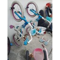 Bicicleta Infantil Huffy Disney Frozen Rodada 16 segunda mano   México 
