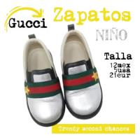 Zapatos Gucci Slipon Sneakers Niño Plata * La Segunda Bazar segunda mano   México 