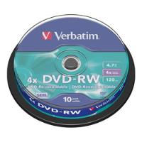 30 Piezas Verbatim Dvd Rw Outlet 4.7 Gb 120 Min /v segunda mano   México 