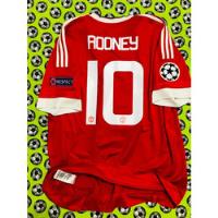 Usado, Jersey adidas Manchester United Champions 2015 2016 Rooney segunda mano   México 