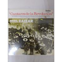 Disco Lp - Cantantes De La Revolución - Hermanos Zaizar  segunda mano   México 