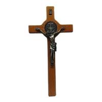 Usado, Escultura De Cristo Con Cruz  (crucificó) De Madera Y Metal segunda mano   México 