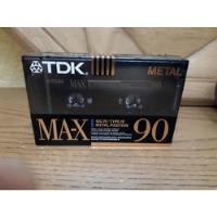Cassette Marca: Tdk,metal 90 Minutos,iec/type Iv  segunda mano   México 